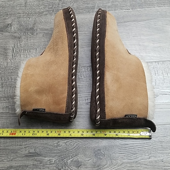 bob timberlake shearling slippers